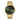 GOLD AND GREEN WATCH